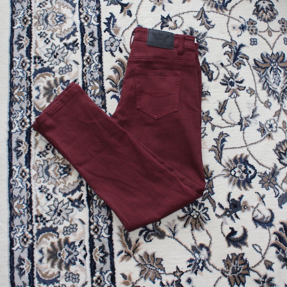 Victorious Mens Color Skinny Jeans